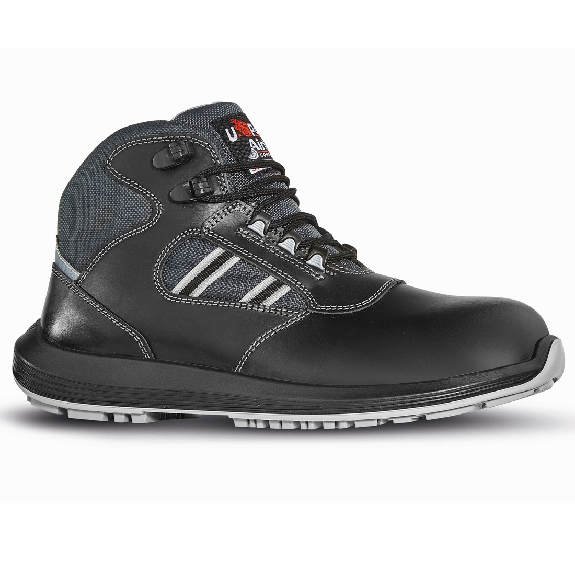U-Power - Chaussure de sécurité haute sans métal GIPPO - Environnements humides - RS S3 SRC U-Power - Chaussure de sécurité haute sans métal GIPPO - Environnements humides - RS S3 SRC-Lire la description