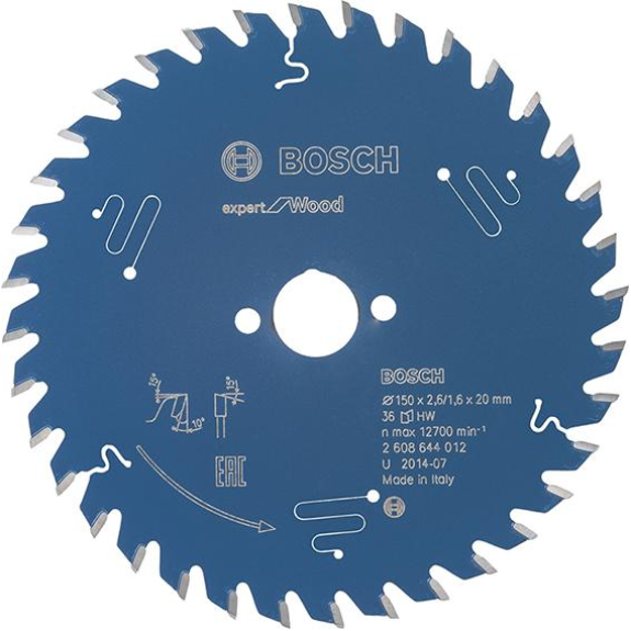 HM Kreissägeblatt 150x2,6x20mm Z36 W  Expert Wood-Beschreibung lesen