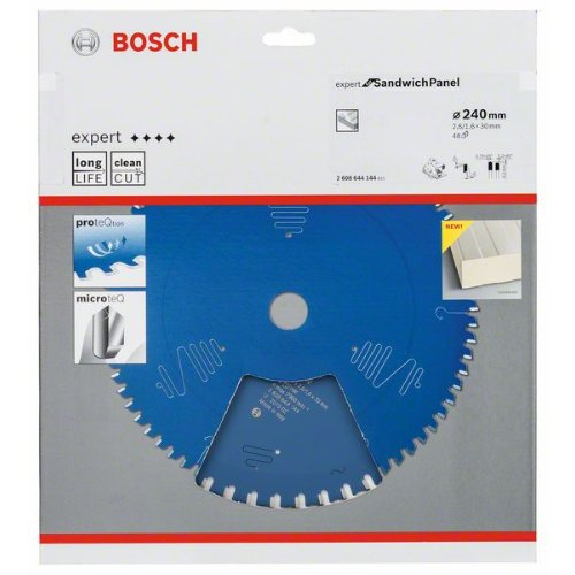 HM Kreissägeblatt 240x2,6x30mm Z48 TF Expert SandwichPanel-Beschreibung lesen