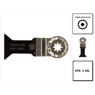 E-Cut Sägeblatt Univl44x60mm  VE à 5 Stück StarlockPlus-Beschreibung lesen