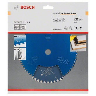 HM-Kreissägeblatt 165x2,6/1,6x20 48Z WZ BosVE à 1 Stück Expert f. Laminated Panel-Beschreibung lesen