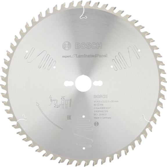 HM Kreissägeblatt 303x3,2x30mm Z60 DH Expert Laminat-Beschreibung lesen