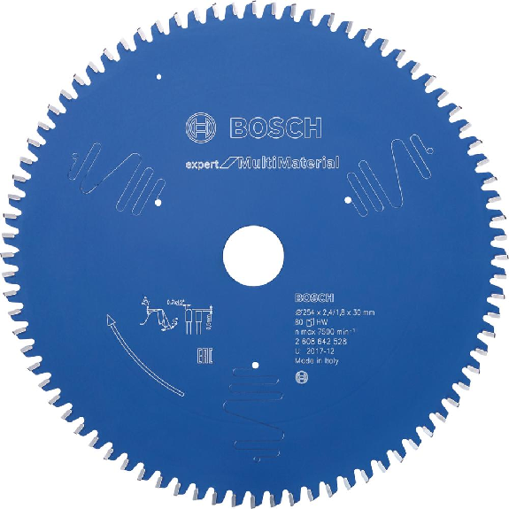 HM-Kreissägeblatt 254x2,4/1,8x30 80Z TCG BoVE à 1 Stück Expert f Multi Material-Beschreibung lesen