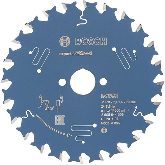 HM Kreissägeblatt 130x2,4x20mm Z24 W Expert Wood HM Kreissägeblatt 130x2,4x20mm Z24 W Expert Wood-Beschreibung lesen