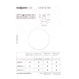 E-Cut Sägeblatt Long-Life65x50mm  VE à 10 Stück StarlockPlus-Beschreibung lesen