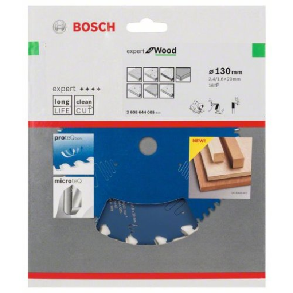 HM Kreissägeblatt 130x2,4x20mm Z16 W Expert Wood HM Kreissägeblatt 130x2,4x20mm Z16 W Expert Wood-Beschreibung lesen