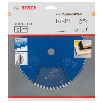 HM-Kreissägeblatt 190x2,6/1,6x30 60Z WZ BosVE à 1 Stück Expert f. Laminated Panel-Beschreibung lesen