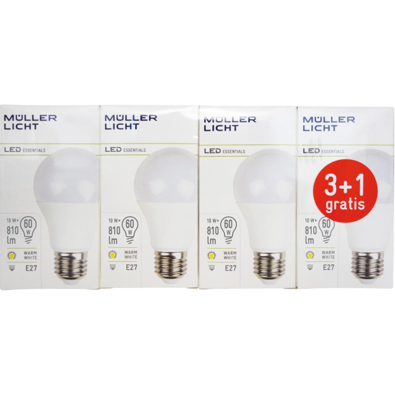 4x LED Birne 9W E27 806lm 4x LED Birne 9W E27 806lm-Beschreibung lesen