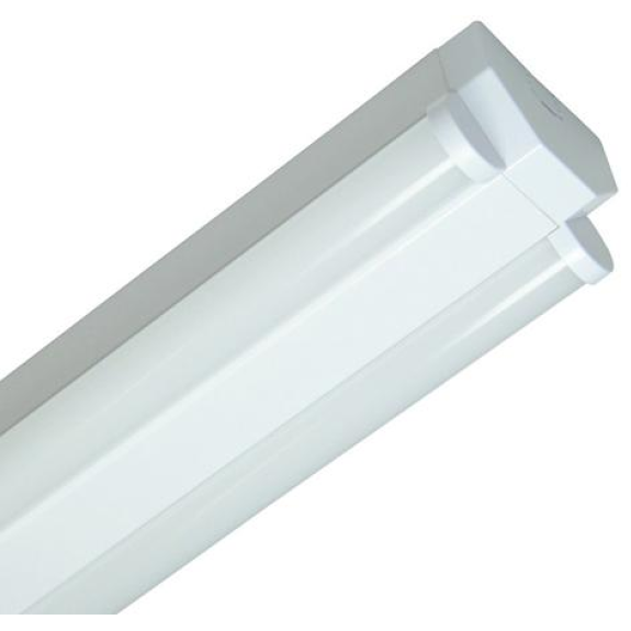 LED Werkstattleuchte Basic 2/150 blanc 70W 6100lm 4000K-Leggi tutto
