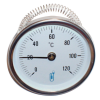 Thermomètre applique A45 diamètre 80mm 0/120°C Réf 74504D