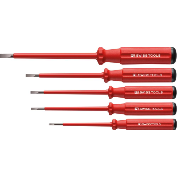 Schraubendreher-Satz VDE 5-teilig Schlitz im Karton Classic PB Swiss Tools Schraubendreher-Satz VDE 5-teilig Schlitz im Karton Classic PB Swiss Tools-Beschreibung lesen
