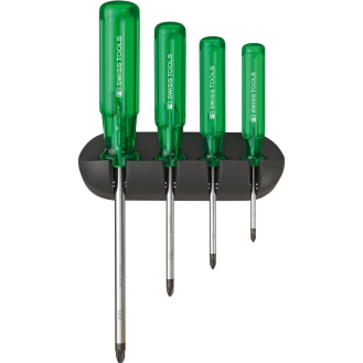 Schraubendreher-Satz 4-teilig PZ im Wandhalter Classic PB Swiss Tools-Beschreibung lesen