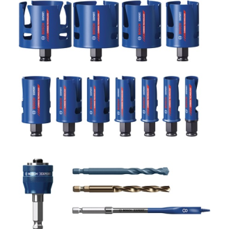 Lochsägen-Set EXPERT Universal 20-76 mm Bosch 15-teilig ConstructionMaterial-Beschreibung lesen