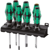 Schraubendreher-Satz rund Schlitz/PH/PZ/T 6-teilig Wera