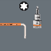 Juego de llaves acodadasacero inox 3967/9 TORX SXL Multicolour HF Stainless 1 -