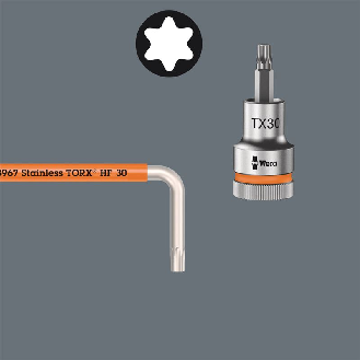 Juego de llaves acodadasacero inox 3967/9 TORX SXL Multicolour HF Stainless 1 --Leer más