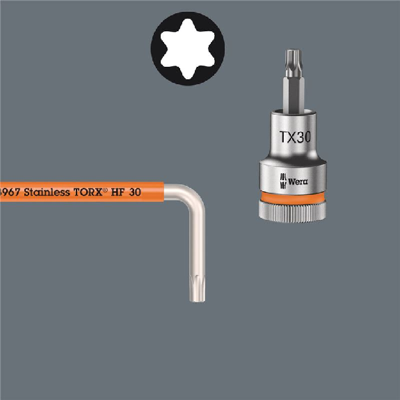 Juego de llaves acodadasacero inox 3967/9 TORX SXL Multicolour HF Stainless 1 --Leer más
