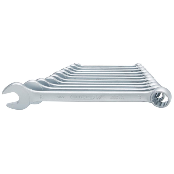 Ringmaulschlüssel-Satz DIN3113A 8-22mm 11-teilig in Karton Gedore Ringmaulschlüssel-Satz DIN3113A 8-22mm 11-teilig in Karton Gedore-Beschreibung lesen