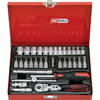 Steckschlüssel-Satz 1/4" 33-teilig KS Tools-Beschreibung lesen