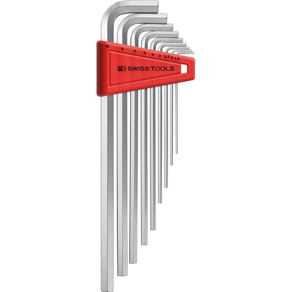 Winkelschraubendreher- Satz im Kunststoffhalter 9-teilig 1,5-10mm lang PB Swiss Tools Winkelschraubendreher- Satz im Kunststoffhalter 9-teilig 1,5-10mm lang PB Swiss Tools-Beschreibung lesen