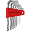 Winkelschraubendreher- Satz im Kunststoffhalter 9-teilig 1,5-10mm Kugelkopf PB Swiss Tools