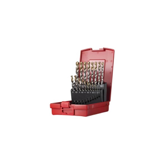 Spiralbohrer Set 1-10mm x0,5 in A002 in Box 118G Typ N 4xD 19tlg. Tin Tip A095201 Dormer-Beschreibung lesen