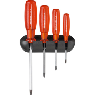 Schraubendreher-Satz 4-teilig PH im Wandhalter Multicraft PB Swiss Tools-Beschreibung lesen