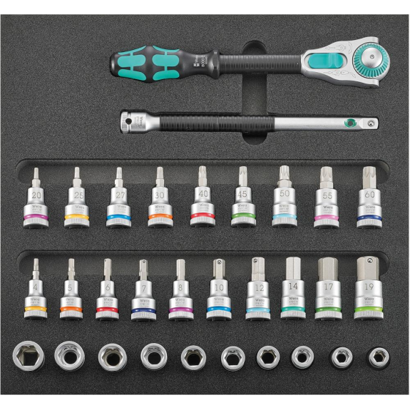 Werkzeugmodul 1/3 Steckschlüssel 1/2" Zyklop und Haltefunktion Wera Werkzeugmodul 1/3 Steckschlüssel 1/2" Zyklop und Haltefunktion Wera-Beschreibung lesen