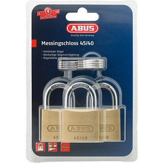 Vorhangschloss Messing Triples SB ABUS-Beschreibung lesen