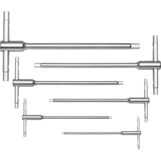 T-Griff-Schraubendreher- Satz mit Gleitgriff 6-teilig 3-10mm PB Swiss Tools-Beschreibung lesen