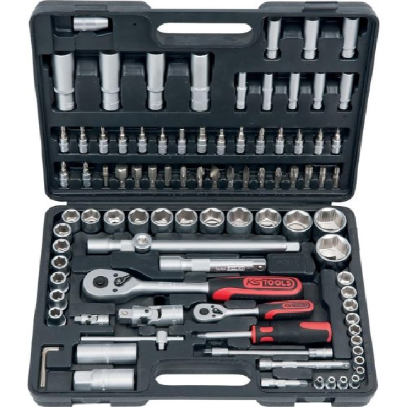 Steckschlüssel-Satz 1/4"+1/2" 94-teilig KS Tools-Beschreibung lesen