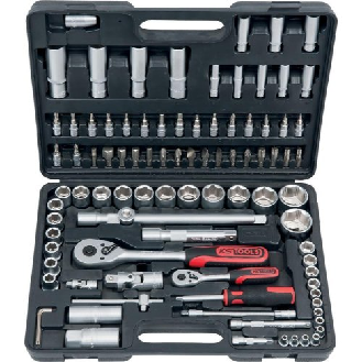 Steckschlüssel-Satz 1/4"+1/2" 94-teilig KS Tools-Beschreibung lesen