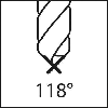 Spiralbohrer Set 6-10mm x0,5 in A002 in Box 118G Typ N 4xD 41tlg. Tin Tip A095203 Dormer
