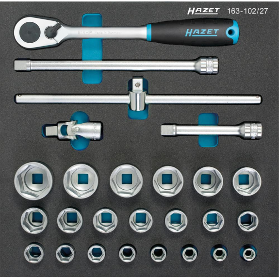 Module d'outil 2/3 clé de socket 163-102 / 27-Leer más