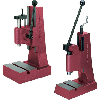 Handhebelpresse mit Kniehebel 800kp Berg + Schmid Pressentechnik-Beschreibung lesen
