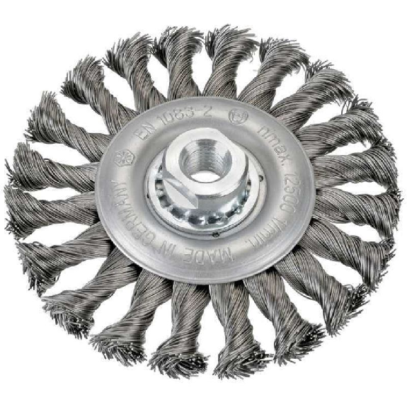 Rundbürste Stahldraht 115x12mm M14x2,gez.Osborn-Beschreibung lesen