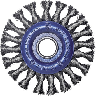 Rundbürste Stahld . 125x13mm gezopft Osborn-Beschreibung lesen