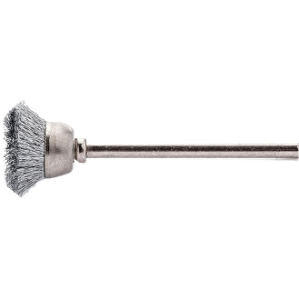 Miniatur-Topfbürste Edelstahl gew. 15x0,1mm Lessmann-Beschreibung lesen