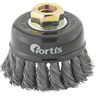 Topfzopfbürste Stahldraht80 x0,5 mm FORTIS-Beschreibung lesen