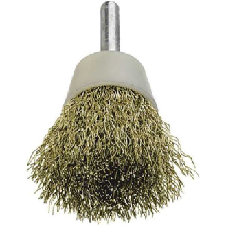 Topfbürste Stahld. 6mm 75mm grob gewellt Osborn-Beschreibung lesen