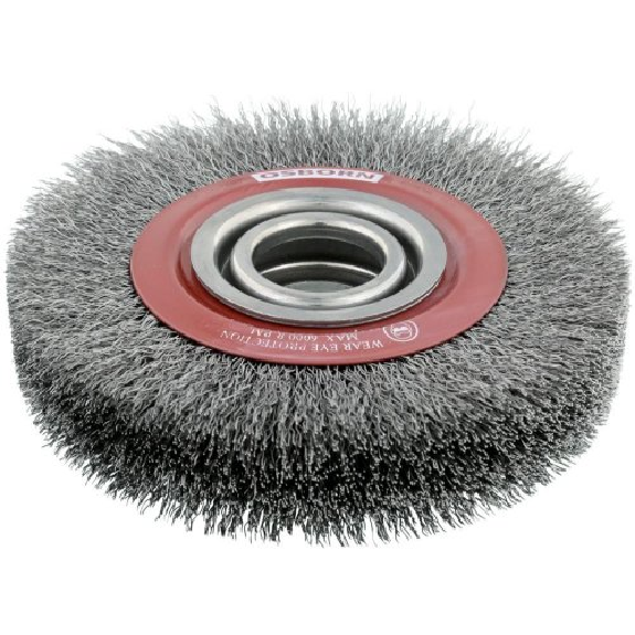 Rundbürste Stahldraht 125x22mm Bohr.20mm Osborn Rundbürste Stahldraht 125x22mm Bohr.20mm Osborn-Beschreibung lesen