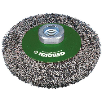 Kegelbürste Stahld. M14 100x20mm gewellt Osborn-Beschreibung lesen