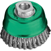 Topfbürste Edelstahl gezopft 65x0,5mm Besatz 30x6mm gez.Draht Lessmann Topfbürste Edelstahl gezopft 65x0,5mm Besatz 30x6mm gez.Draht Lessmann