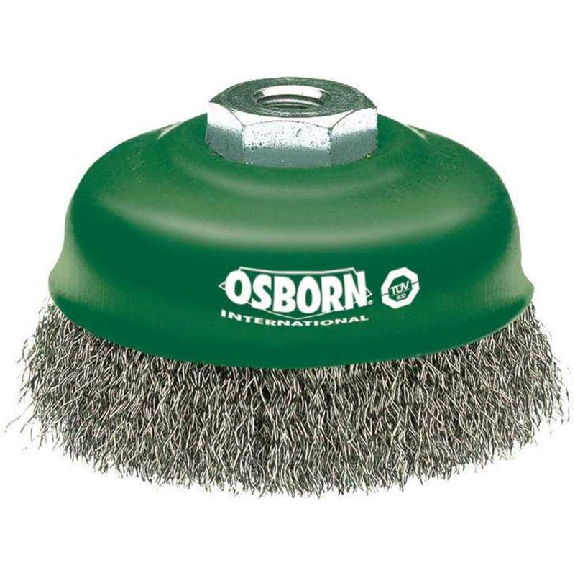 Topfbürste Xtreme Stahl 80x0,3mm gewellt Osborn-Beschreibung lesen