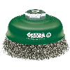 Topfbürste Xtreme Stahl 80x0,3mm gewellt Osborn