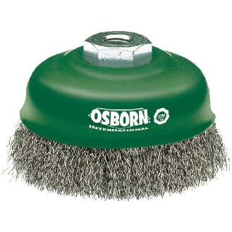 Topfbürste Xtreme Stahl 80x0,3mm gewellt Osborn-Beschreibung lesen