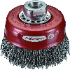 Topfbürste Xtreme Stahl 80x0,3mm gewellt Osborn