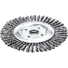 Cepillo tuberías estrechas LESSMANN alambre acero anudado 178x6mm, diá. 22,2 mm
