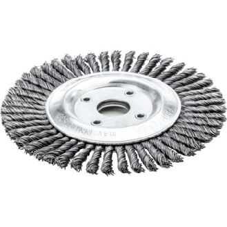 Cepillo tuberías estrechas LESSMANN alambre acero anudado 178x6mm, diá. 22,2 mm-Leer más