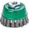 Topfbürste Edelstahl gezopft 65x0,35mm Lessmann